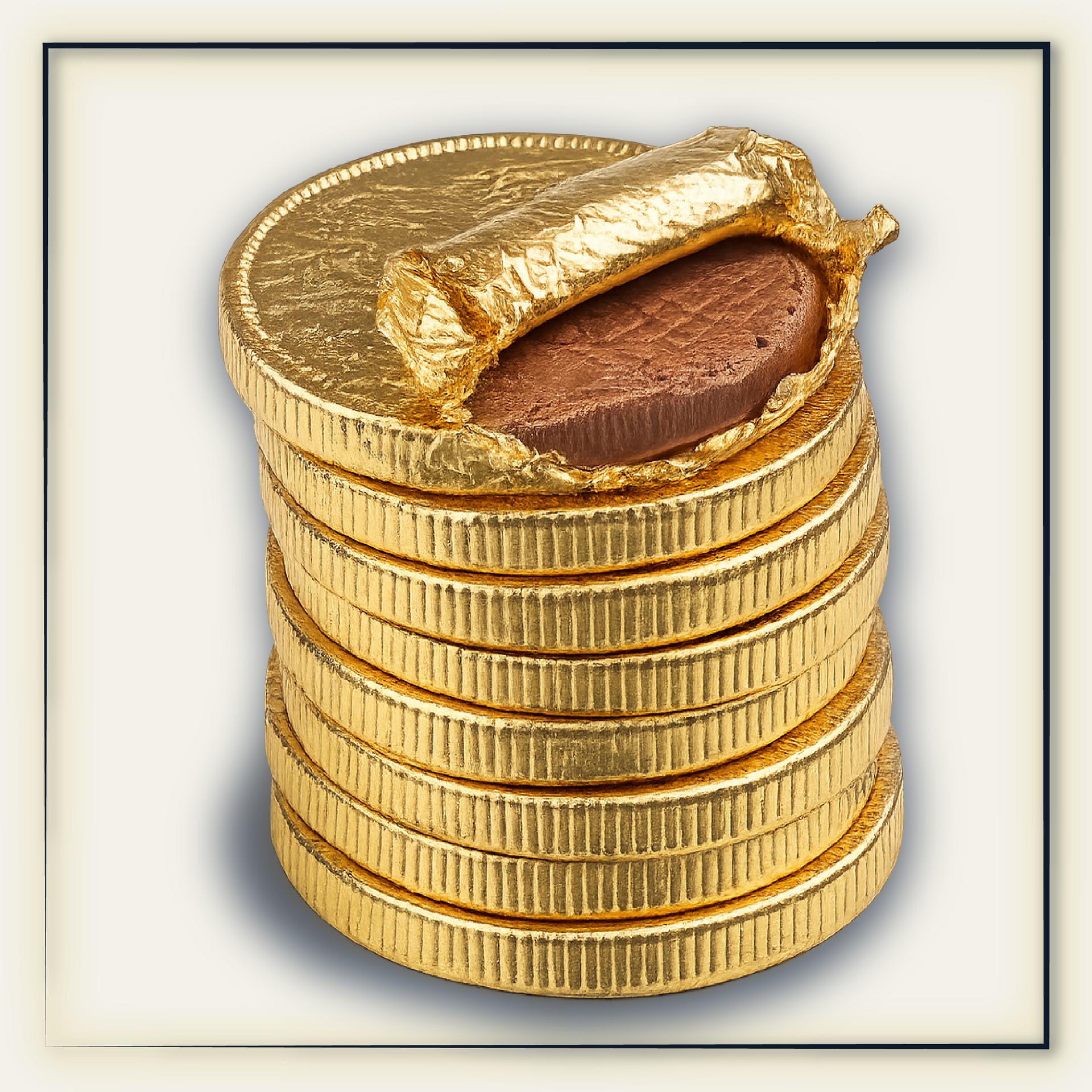 Gold Chocolate Coins