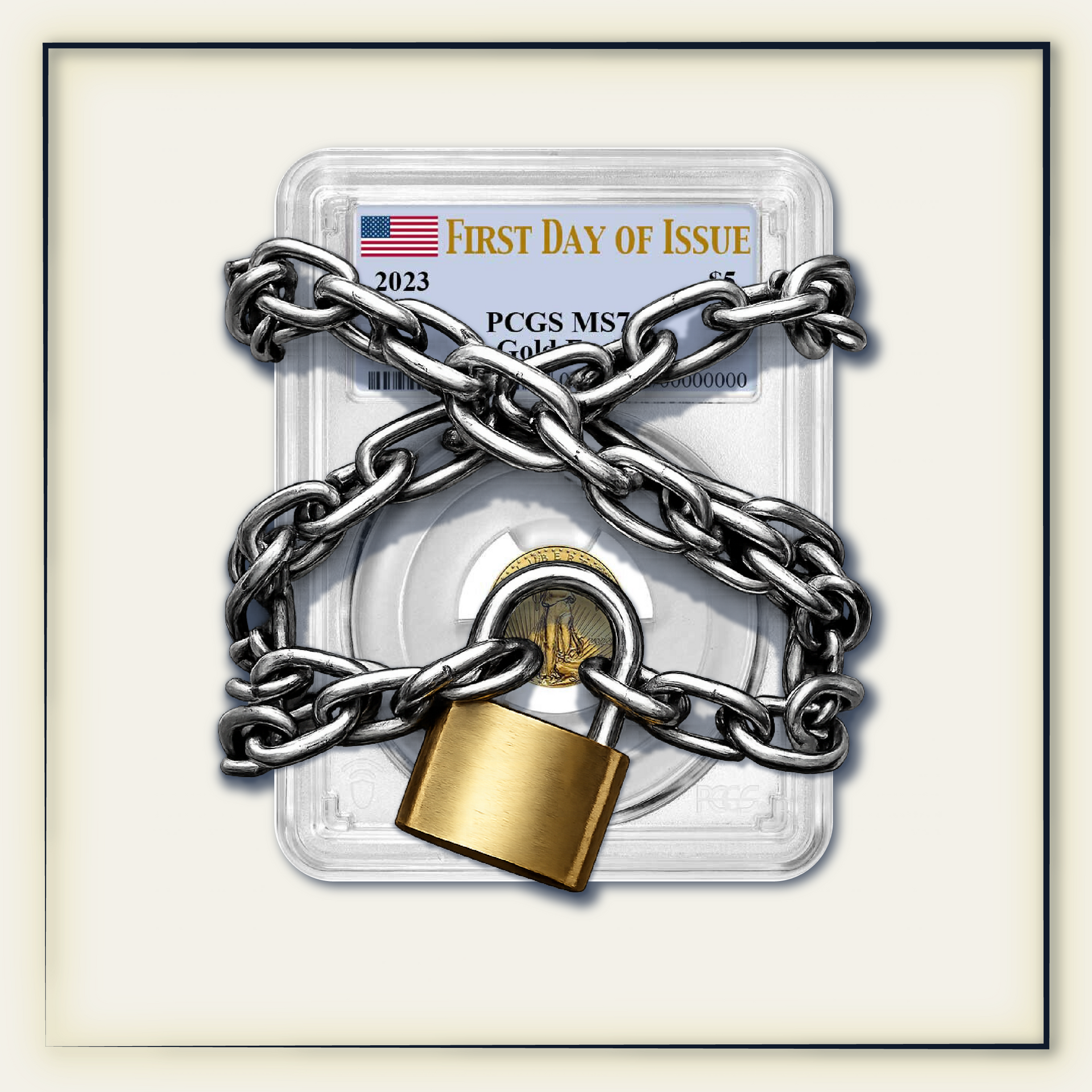 Very Protected Coin in Slab