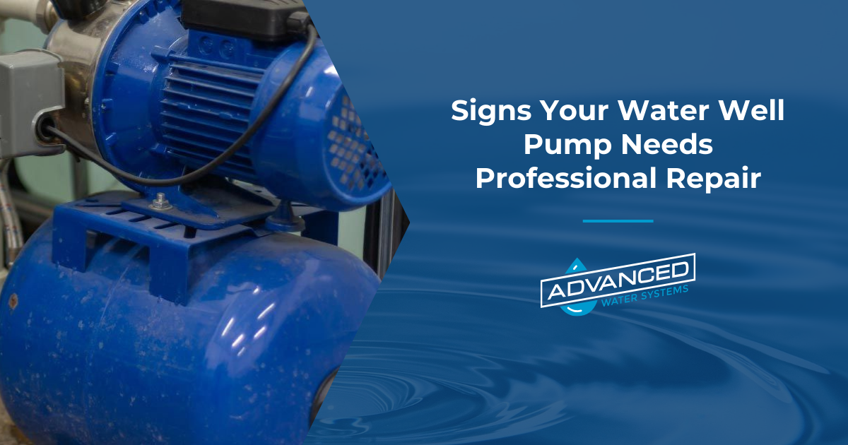 Signs Your Water Well Pump Needs Professional Repair