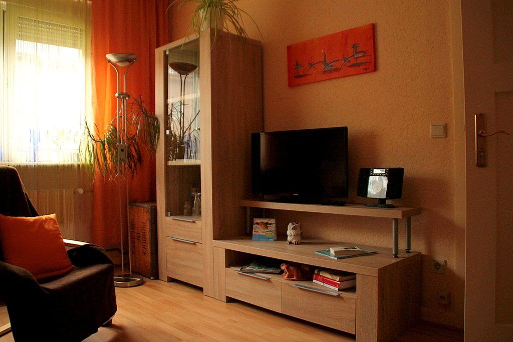 Im Wohnzimmer des Eulennestes entspannen