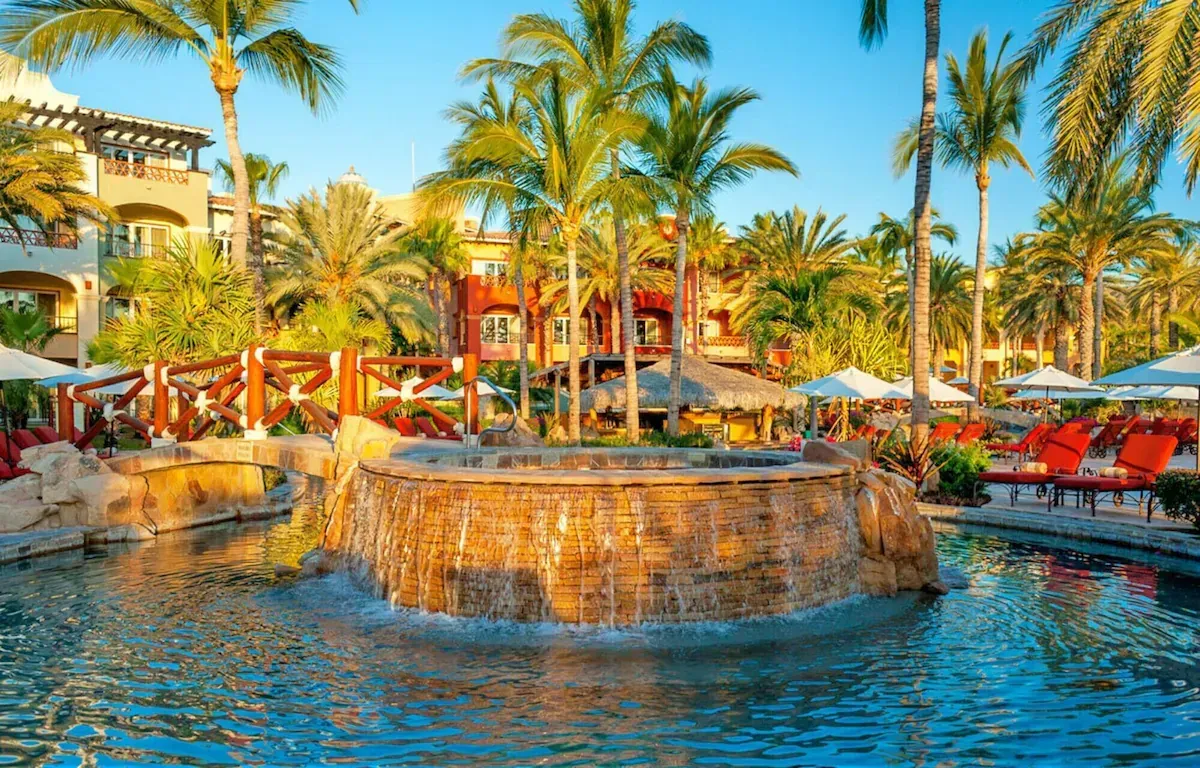 Hacienda Del Mar, Pool, Water Fall, Cabo, Vacation Travel Exclusives