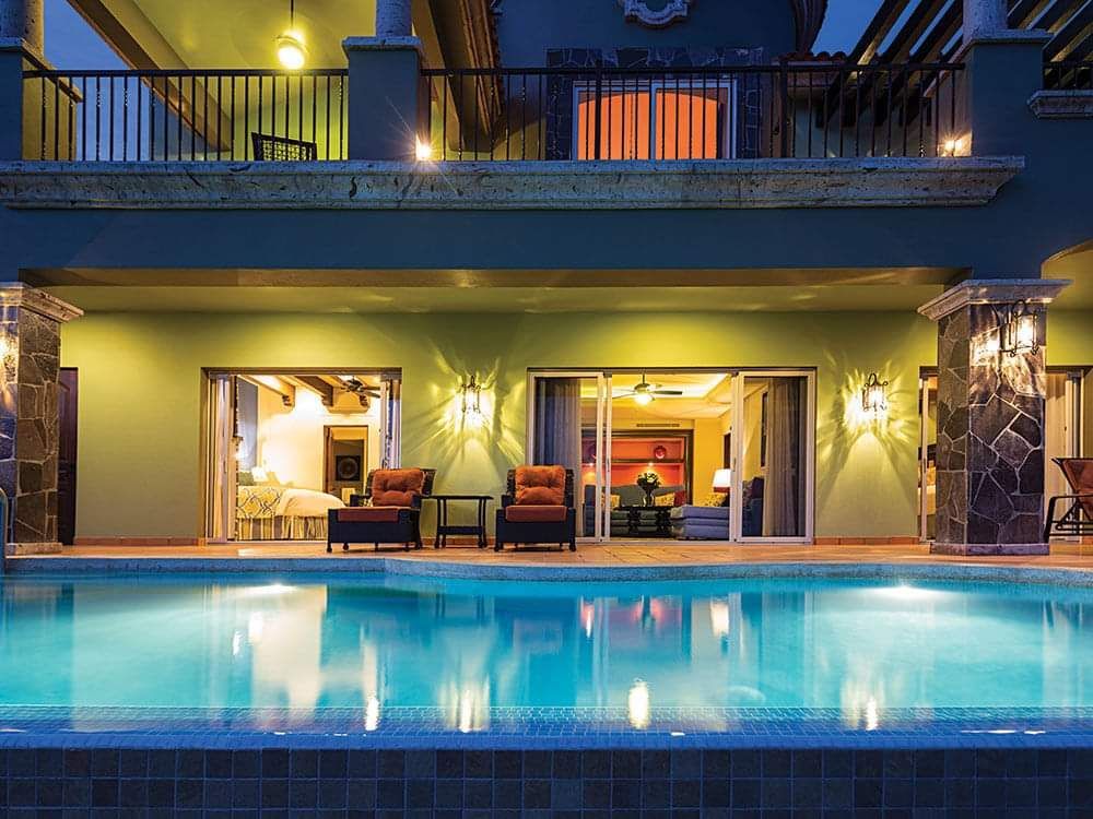 Pueblo Bonito Montecristo Villas, Pool, Back Porch, Vacation Travel Exclusives