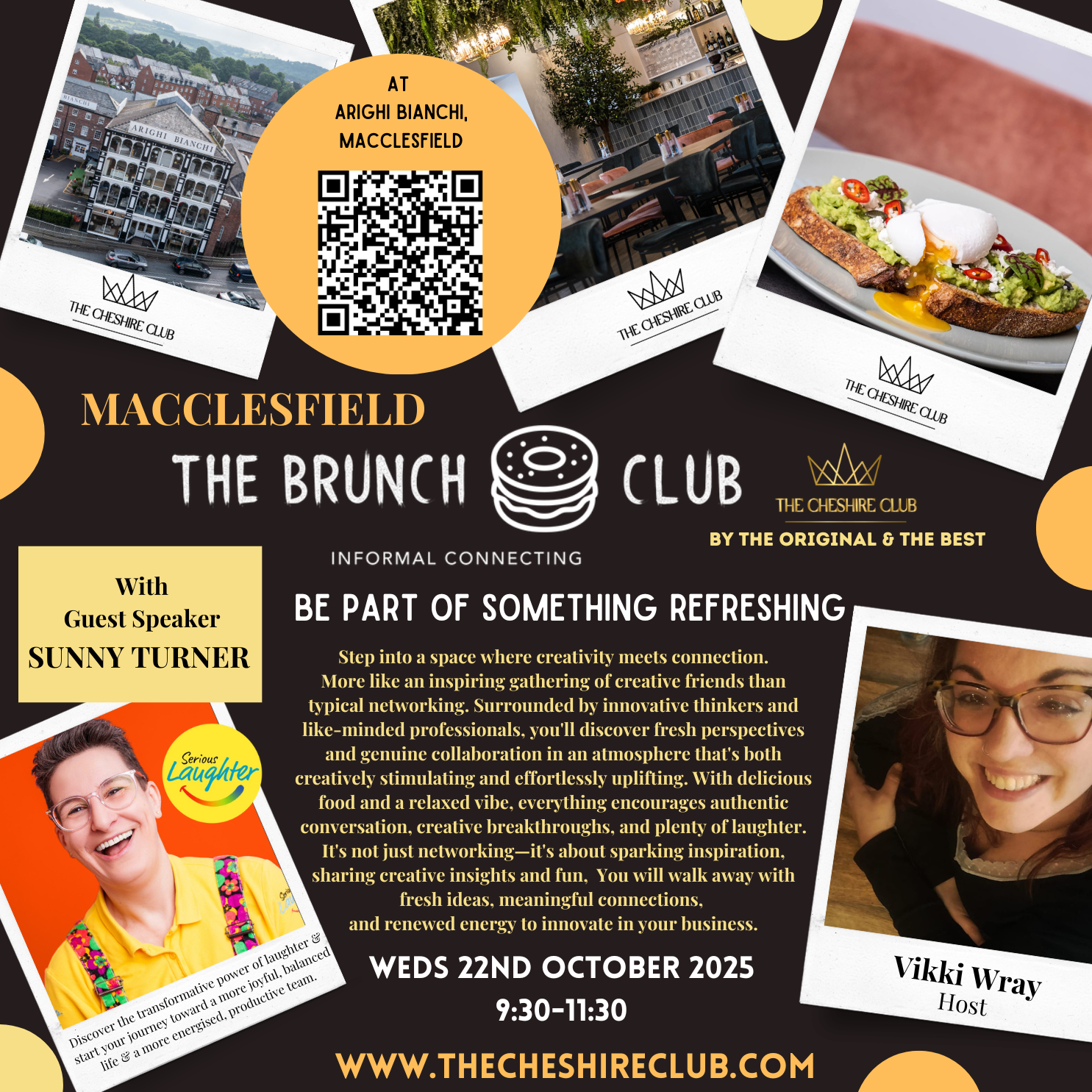 The Brunch Club, Macclesfield, 22nd October 2025, The Cheshire Club