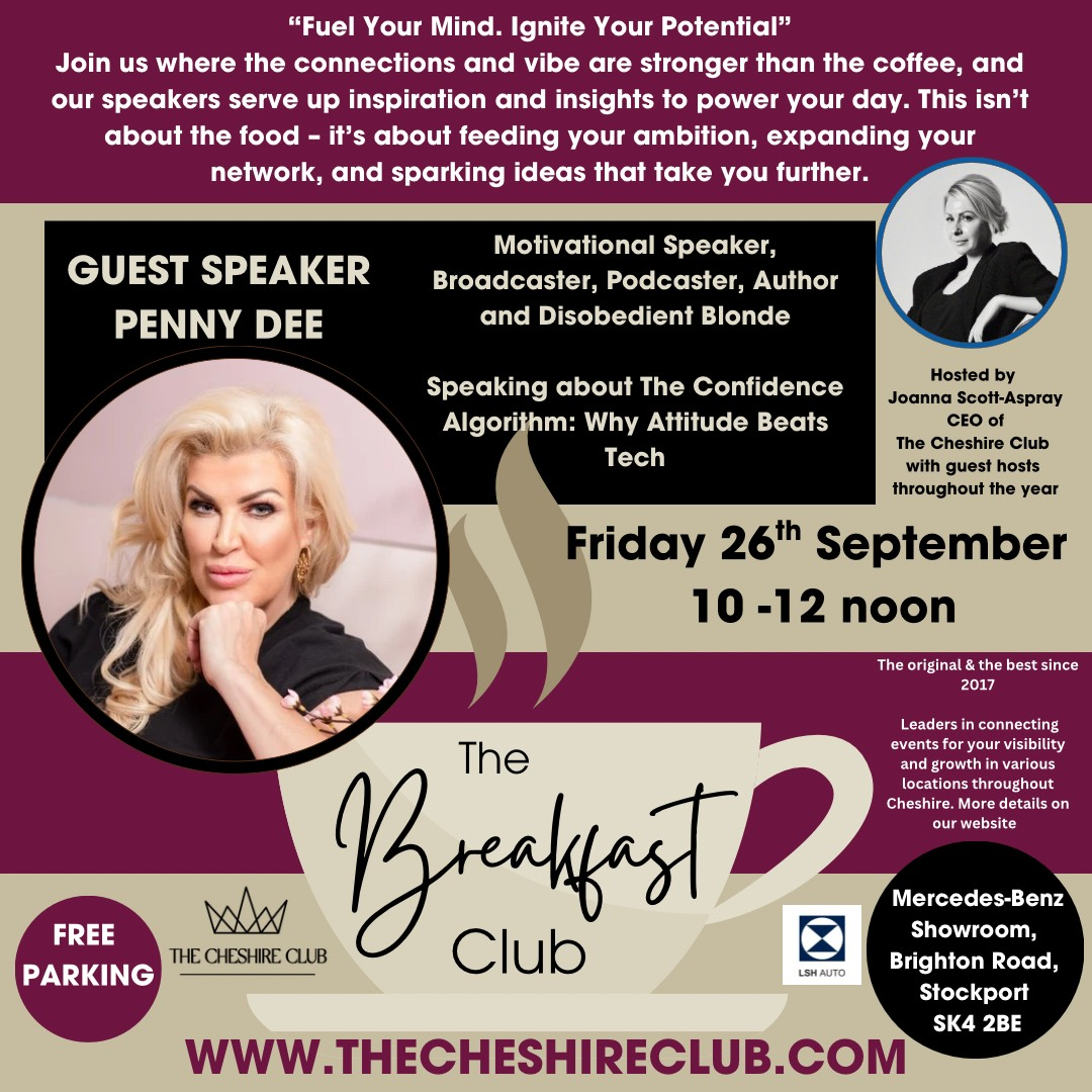 The Brunch Club, Stockport, 26th September, The Cheshire Club