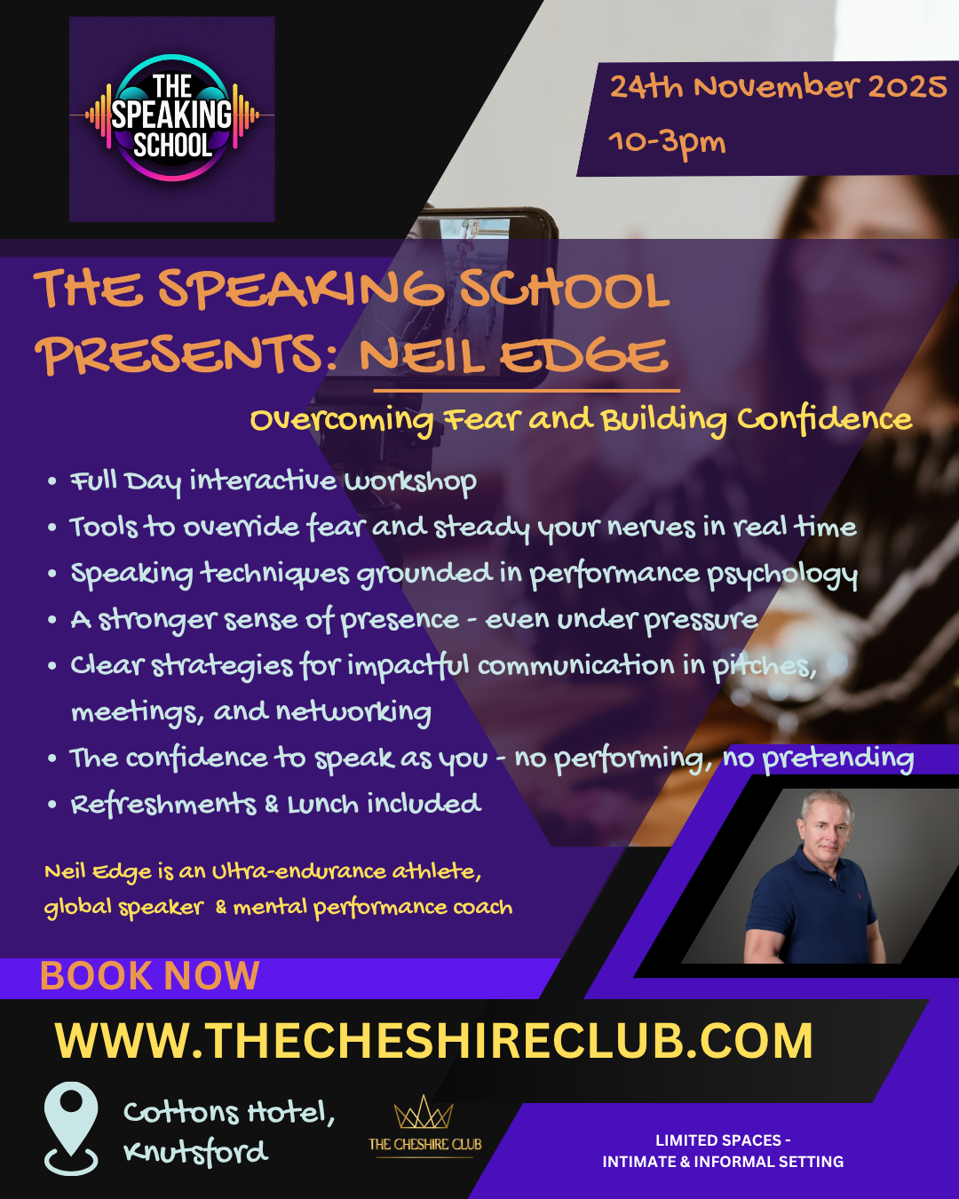 The Speaking School, 24th November 2025, The Cheshire Club
