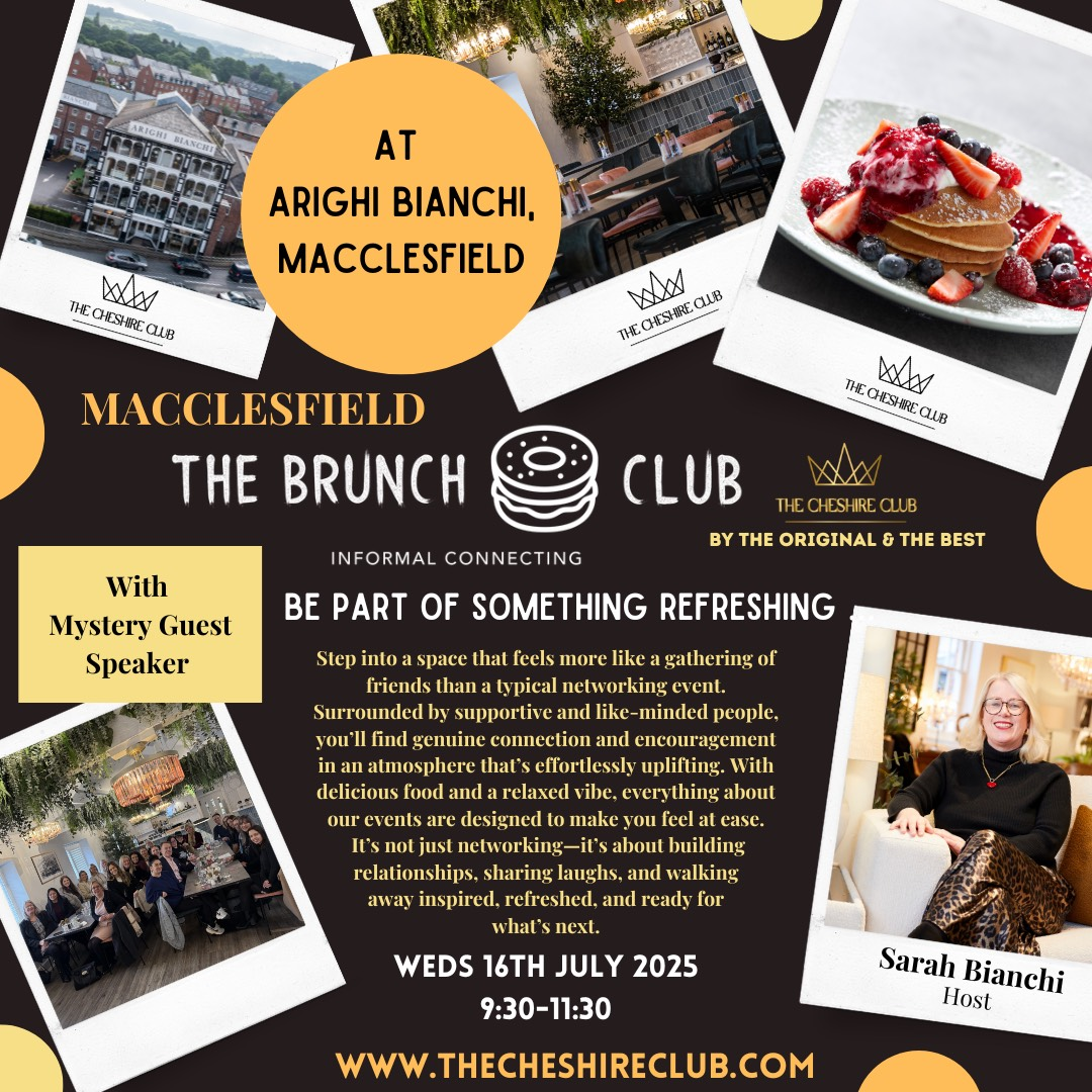The Brunch Club, Macclesfield, 16th July 2025 The Cheshire Club