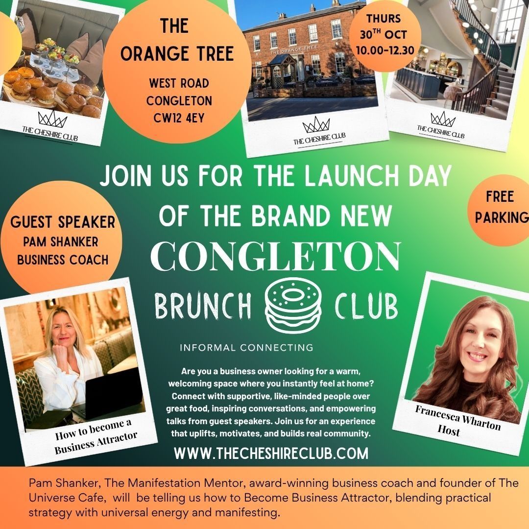 The Brunch Club, Wilmslow, 17th Oct, 2025, The Cheshire Club