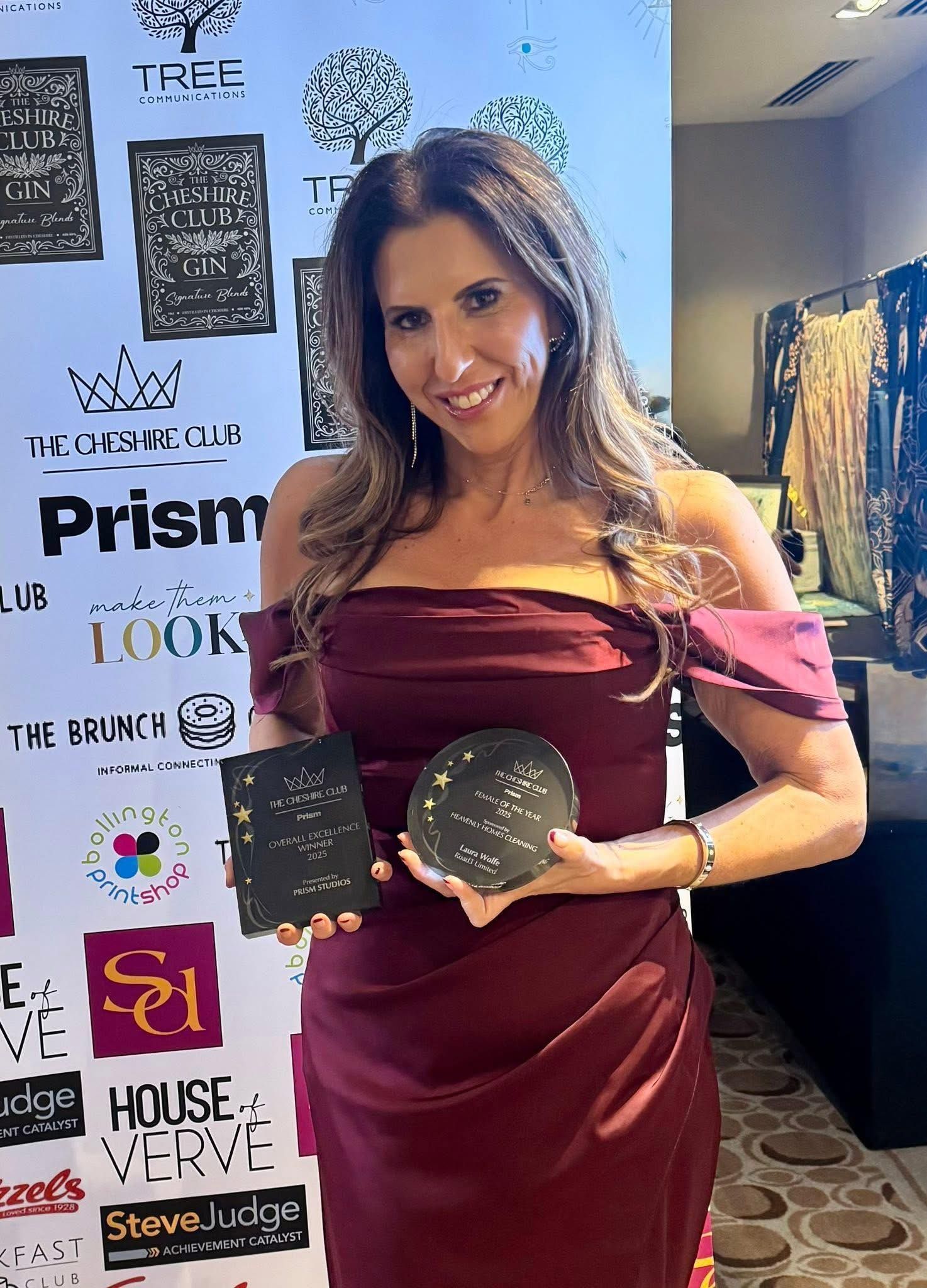 Creme De La Creme Awards 2025, The Cheshire Club WINNER LAURA WOLFE ROAD3