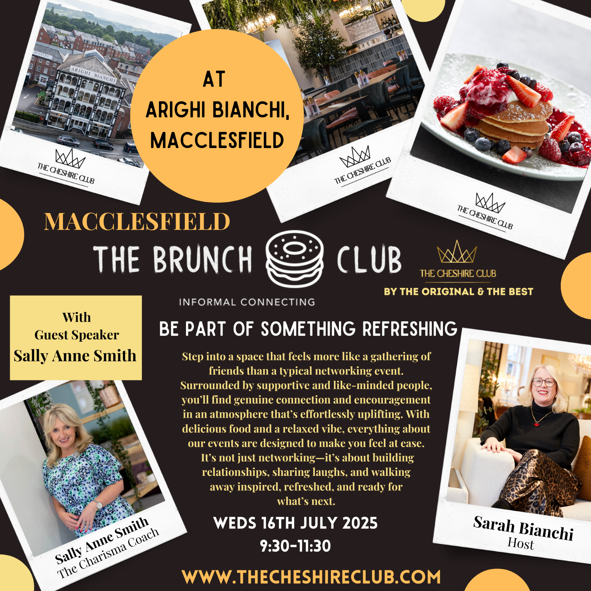 The Brunch Club, Macclesfield, 16th July 2025 The Cheshire Club