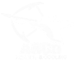 arco heating and cooling footer logo white