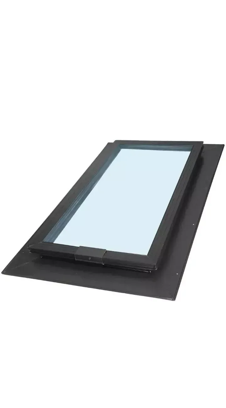 A picture of a skylight on a white background.