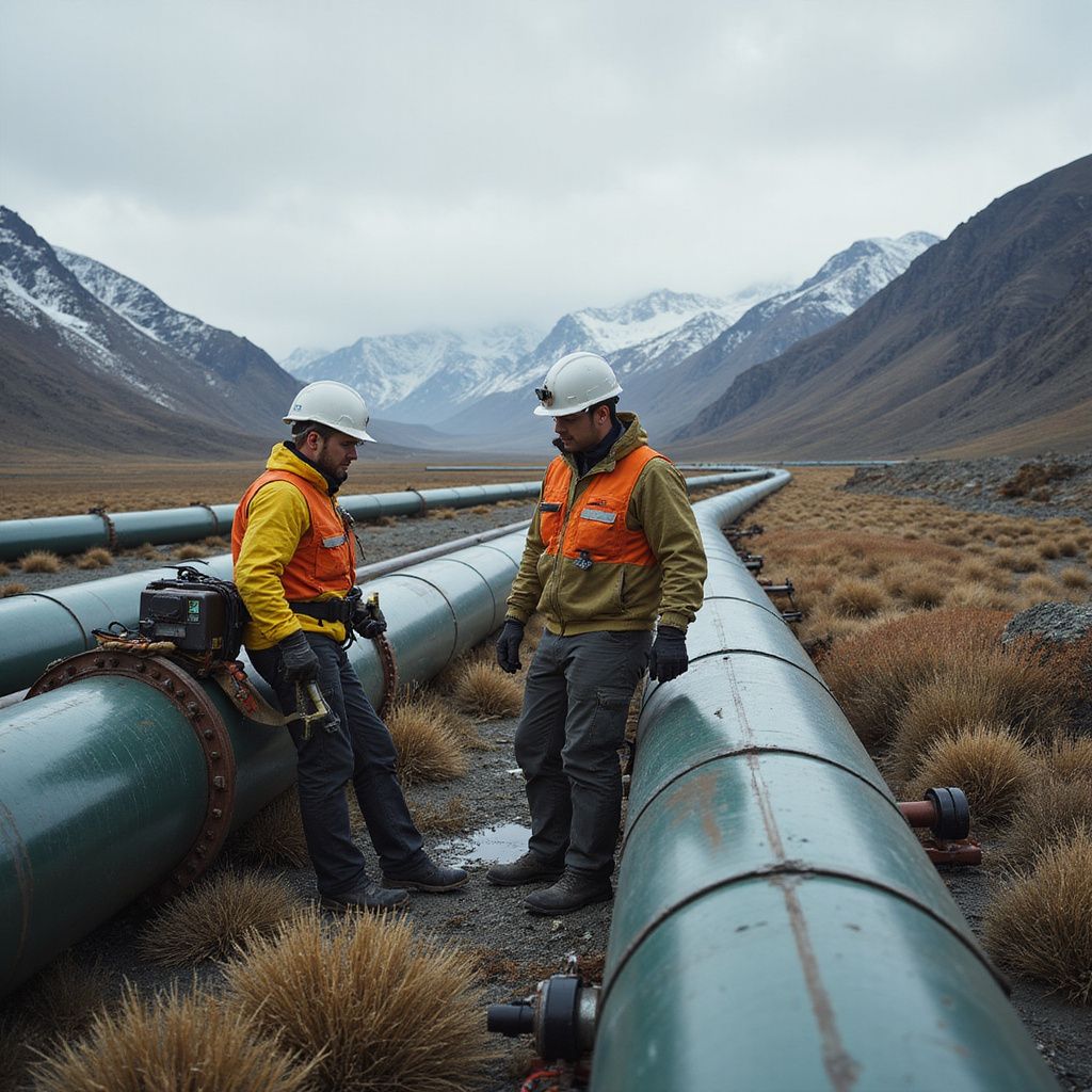 above ground pipeline inspection