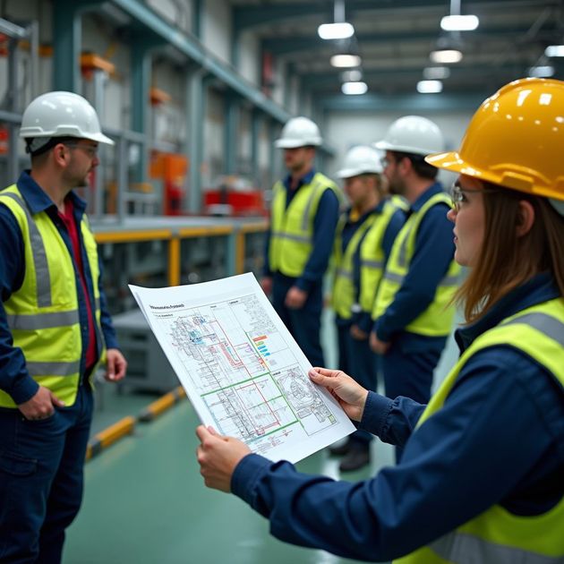 an image of a discussion with front line workers