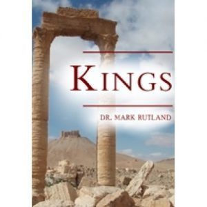 Book cover: Ruins with text "KINGS" by Dr. Mark Rutland.