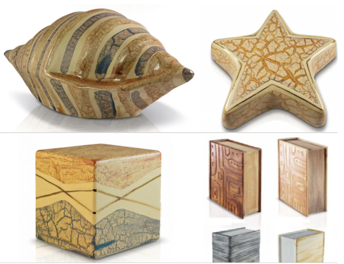 Alberi con foglie che cadono