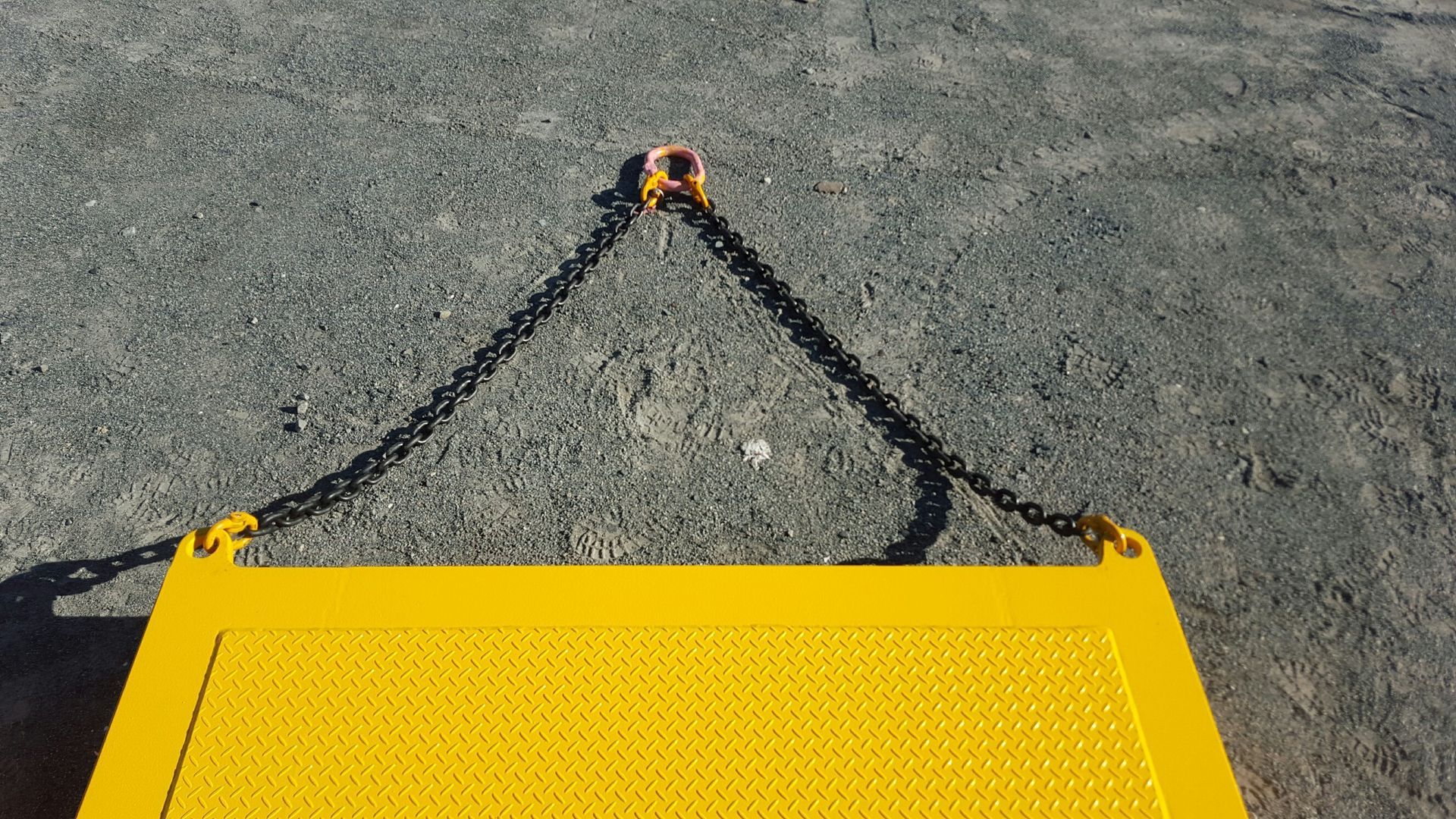 Windsock Skids Close-Up — North Mackay, QLD — JSIS Engineering Pty Ltd