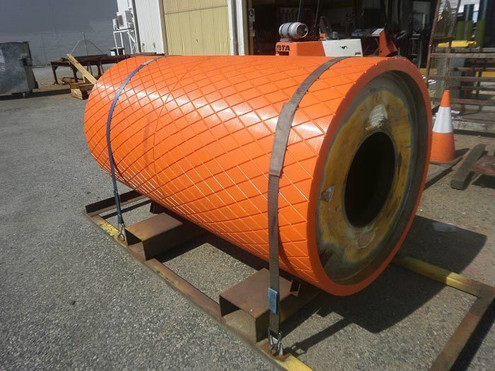 Orange Z4 Pulley — North Mackay, QLD — JSIS Engineering Pty Ltd