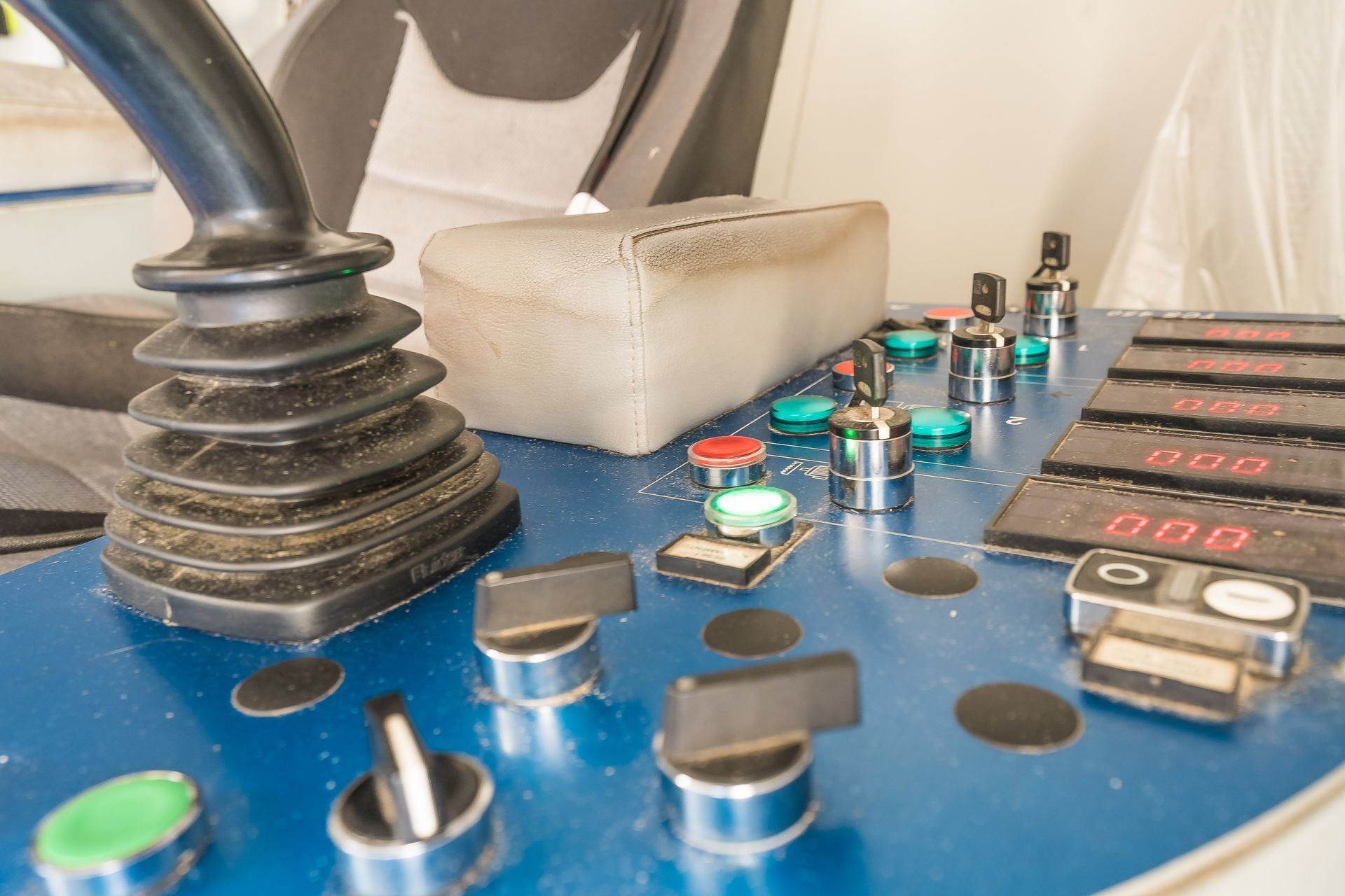 interno mezzo trasporto legname