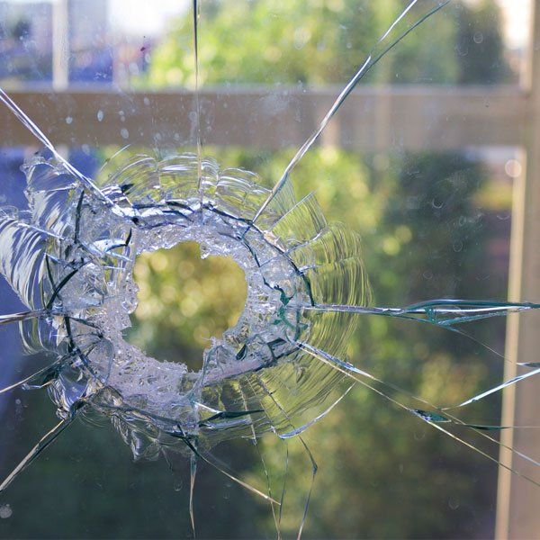 Damaged Residential Window — Powhatan, VA  — HomeTown Glass LLC