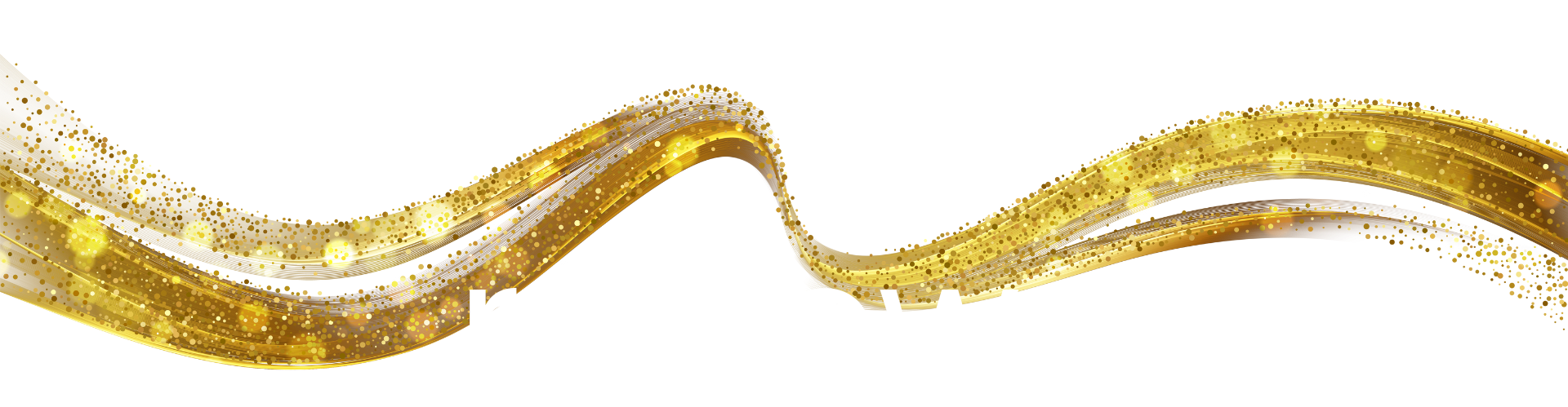 Reviews & Testimonials text with golden swirly graphics in the background overlaying a picture of a woman getting a massage - UNIQUE DESIGN! 