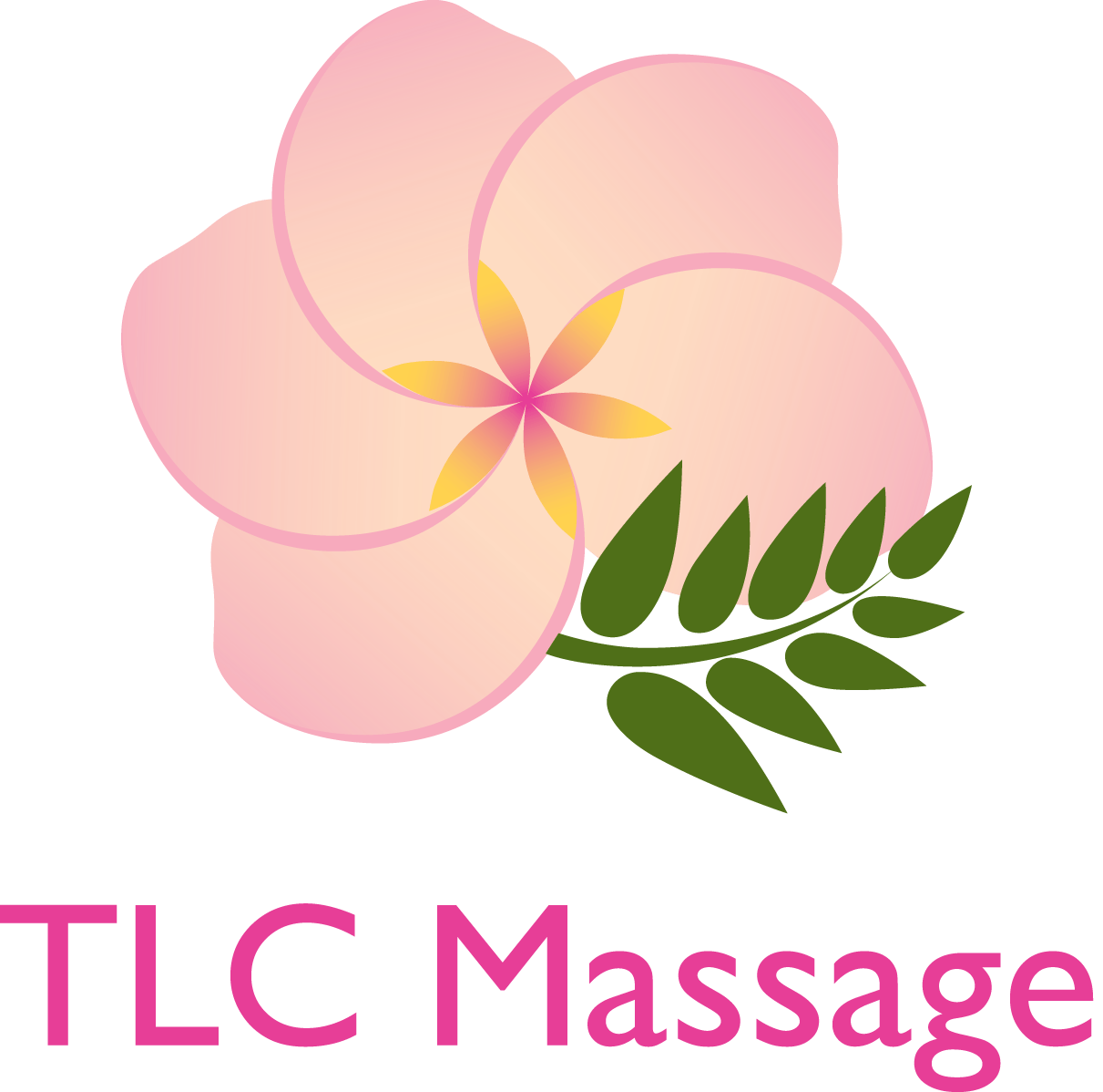TLC Massage Flower Logo