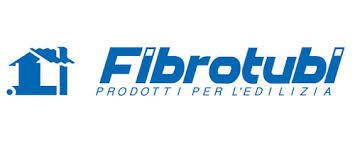 A blue logo for fibrotubi prodotti per l' edilizia