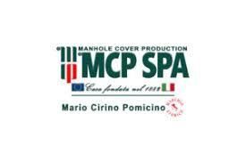 Un logo per un'azienda chiamata mcp spa