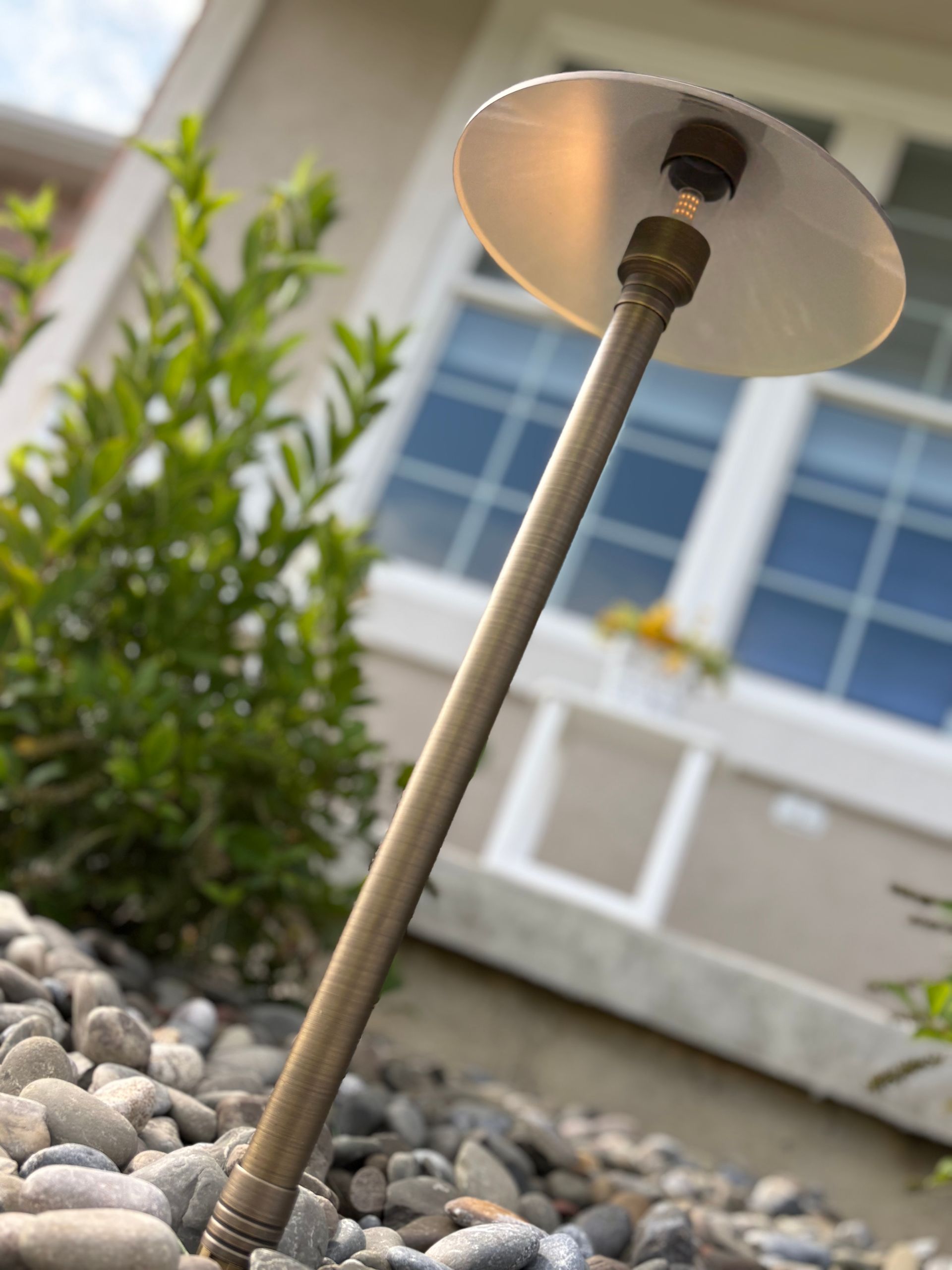 Consider adding landscape lighting to your pathways. Create a more inviting and safe walkway.