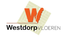 Een logo voor een bedrijf genaamd westdorpvloeren