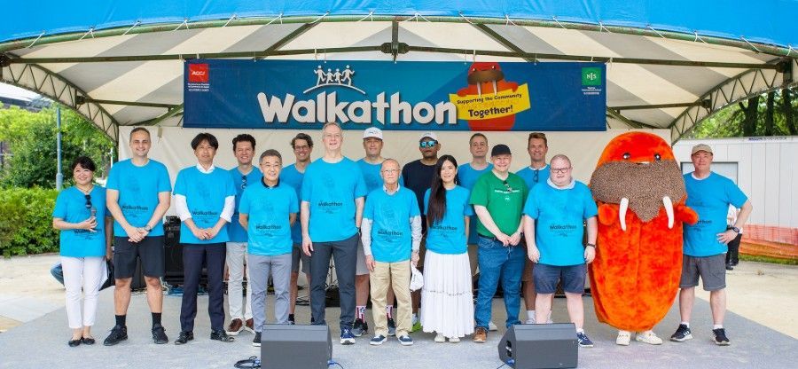 2025 Walkthon Tantos on stage