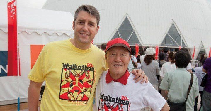 中部ウォーカソンボランティアの紹介 ロバート・ローチさん