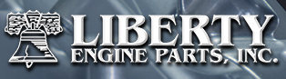 The logo for liberty engine parts inc. is shown