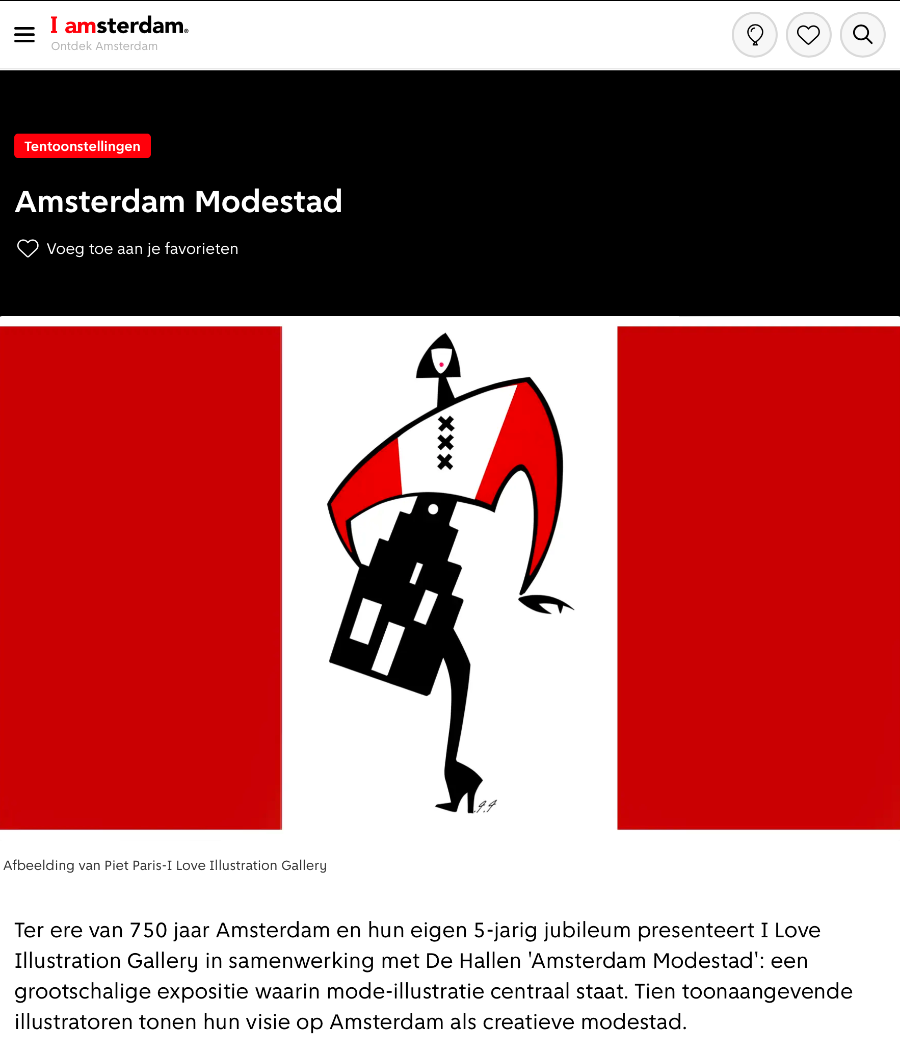 Amsterdam Modestad Expo - I LOve Illustration Gallery X De Hallen Amsterdam _ September 2025