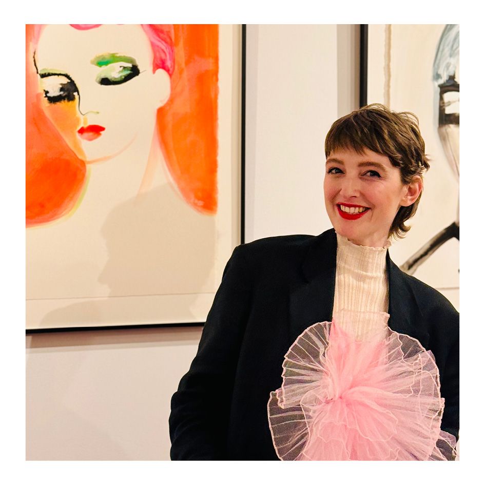 Charlotte Greeven solo show Chromatic Couture at I Love Illustration Gallery
