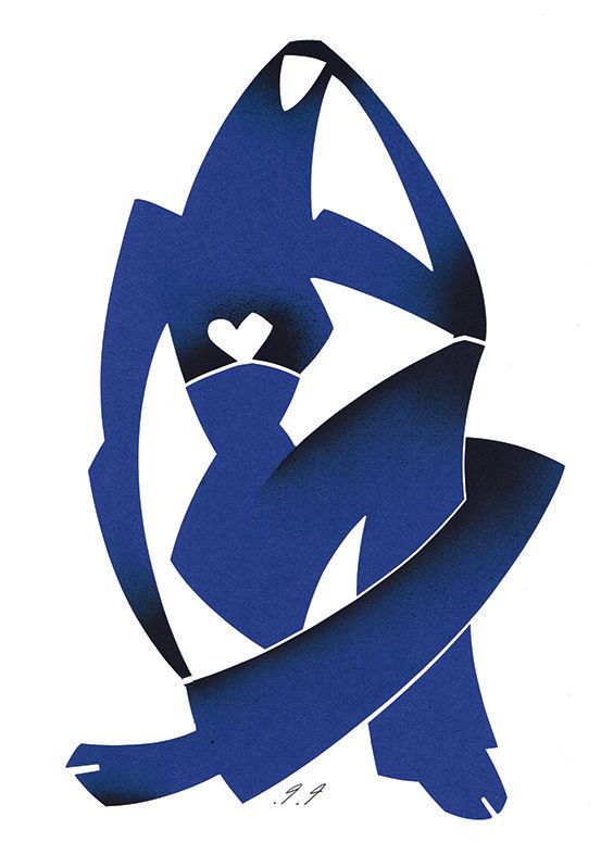 PIET PARIS, te koop / for sale, original art /  illustration