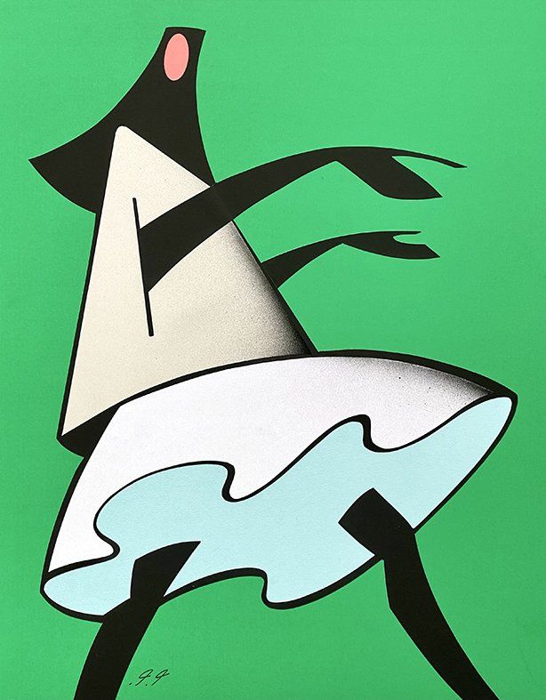 PIET PARIS, te koop / for sale, original art /  illustration