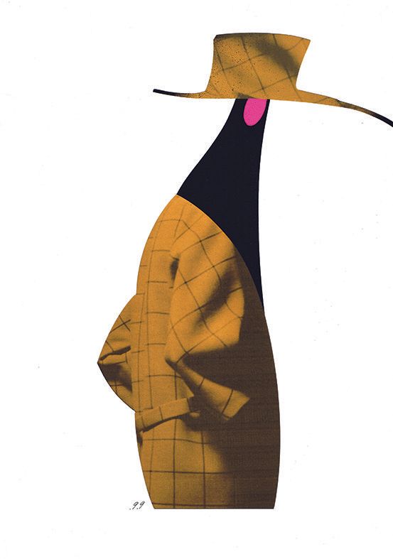 PIET PARIS, te koop / for sale, original art /  illustration