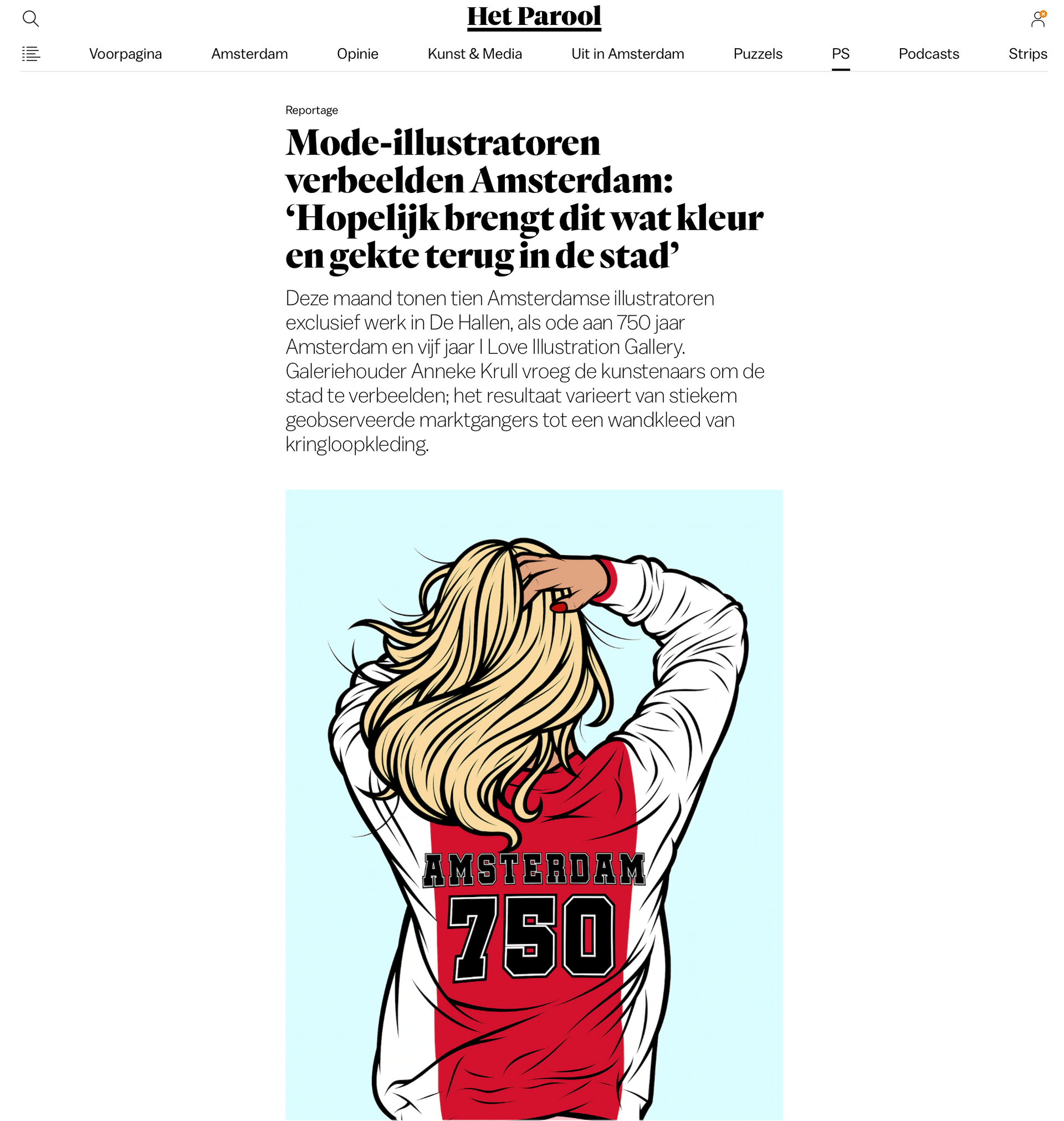 Modestad Amsterdam PAROOL
