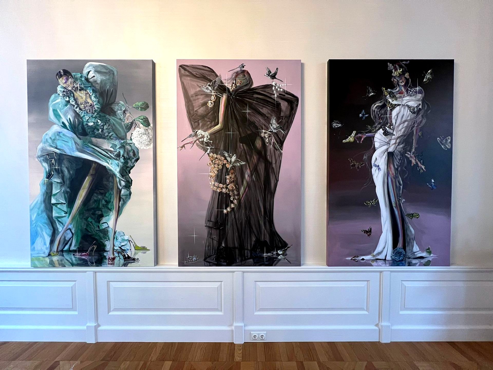 Runway to Wonderland - Floris Felix soloshow I Love Illustration Gallery De Hallen Amsterdam