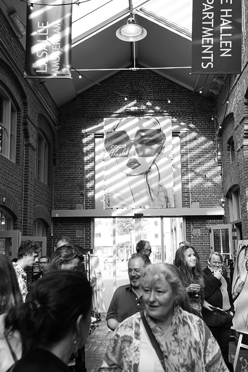 Astrid Vos Opening exhibition at I Love Illustration Gallery Amsterdam