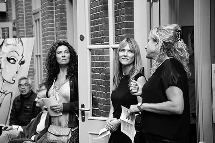 Astrid Vos Opening exhibition at I Love Illustration Gallery Amsterdam