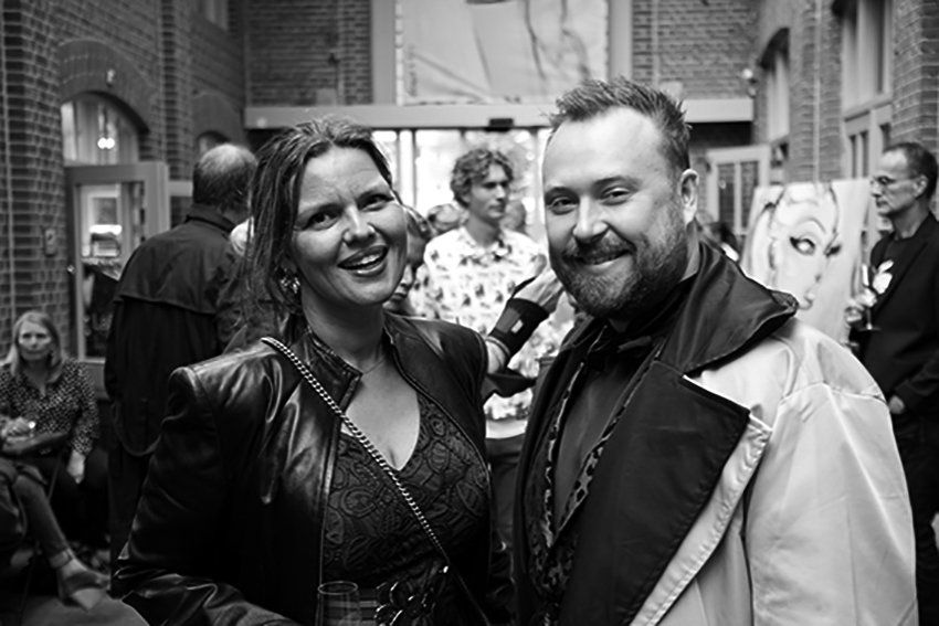 Astrid Vos Opening exhibition at I Love Illustration Gallery Amsterdam