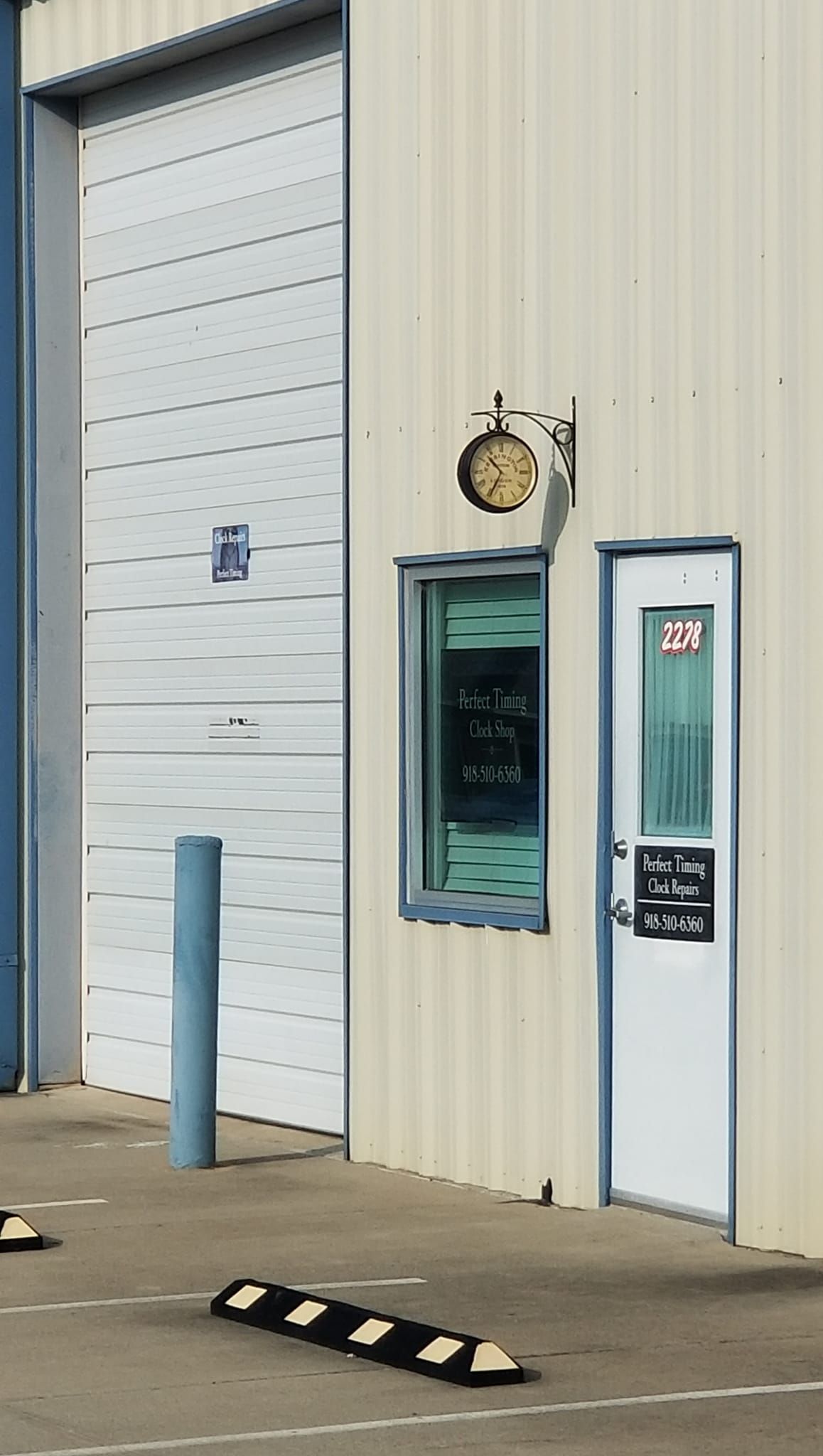A building with a clock on the side of it