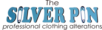 Silver pin logo