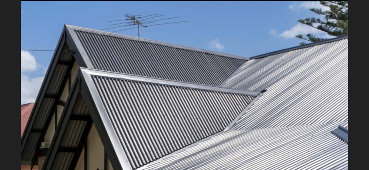 brand new silver metal roofing — Roofer in Orange, NSW