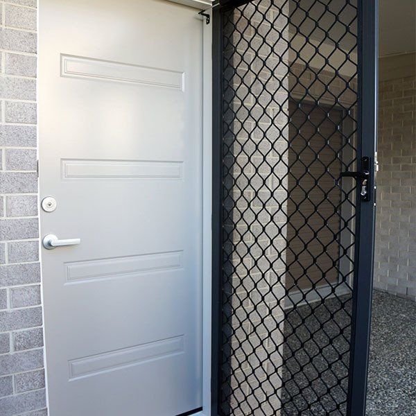 Door With Security Screens — Doors in Cassowary Coast, QLD