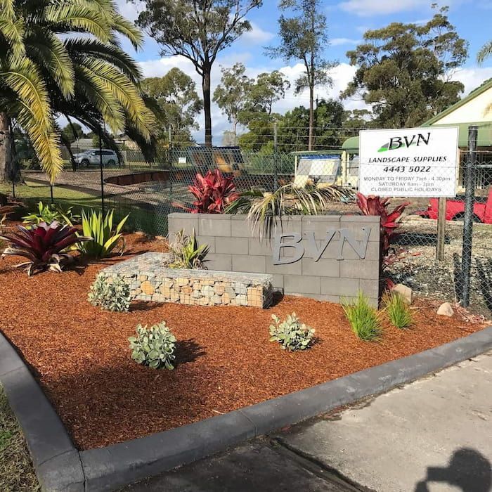A Sign for BVN Landscape Supplies — BVN Landscape & Steel Supplies in St Georges Basin, NSW