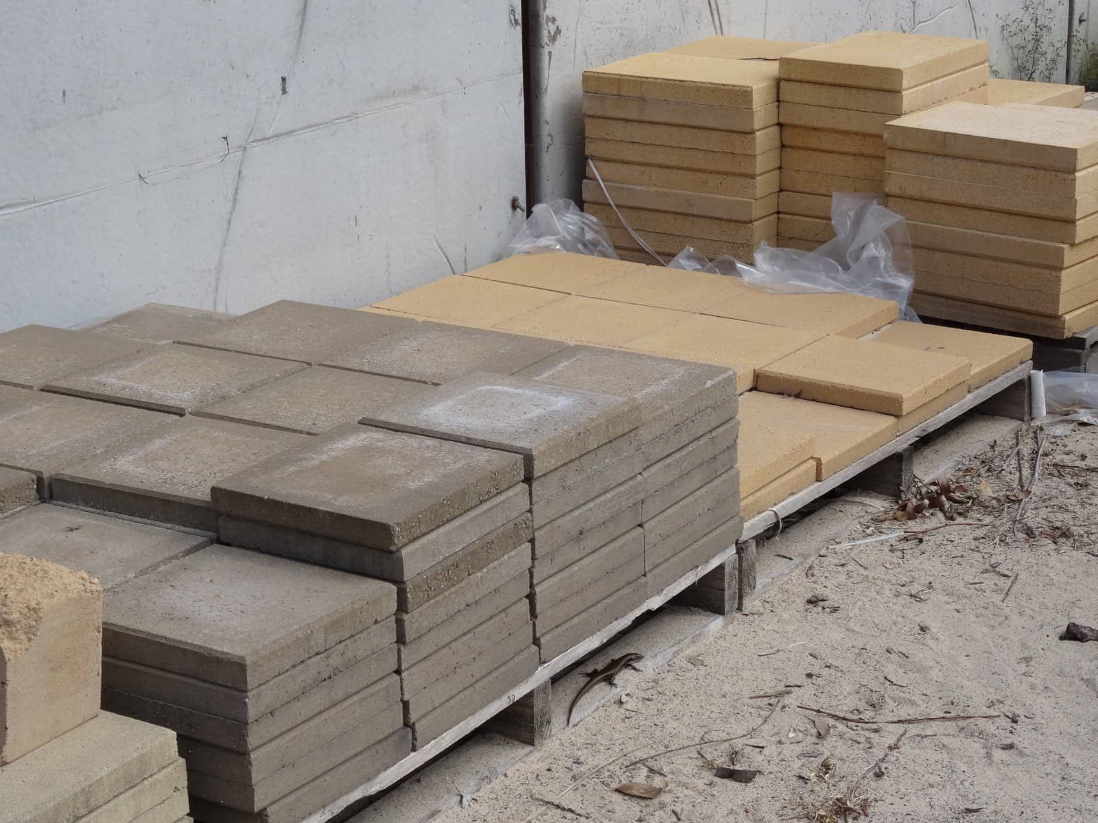 A Bunch of Bricks Are Stacked on Top of Each Other — BVN Landscape & Steel Supplies in St Georges Basin, NSW