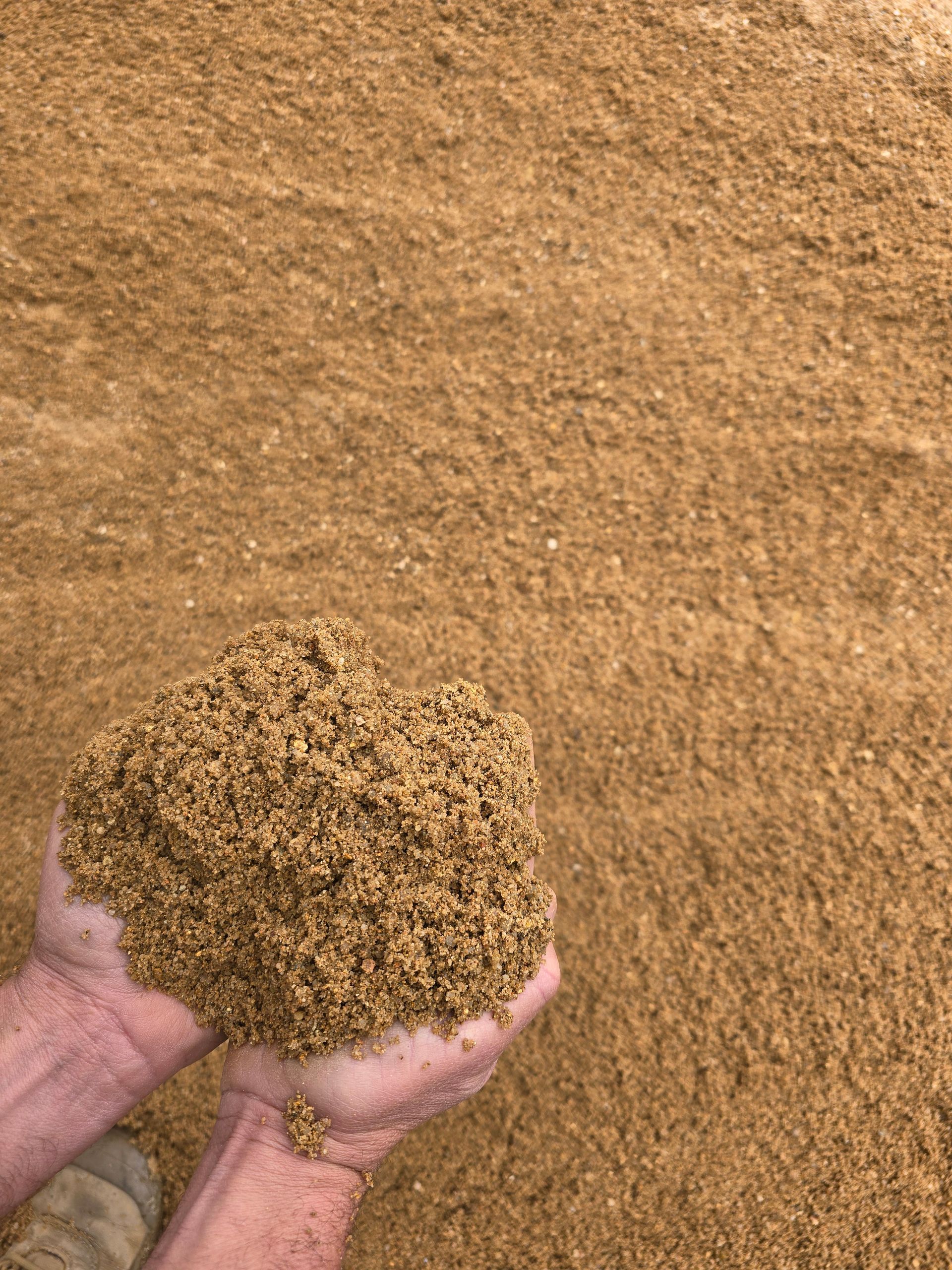 Course River Sand — BVN Landscape & Steel Supplies in St Georges Basin, NSW