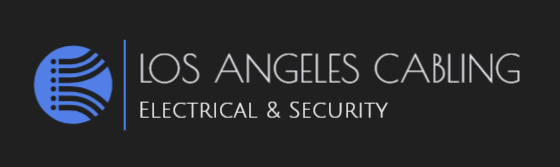 The logo for los angeles cabling electrical & security